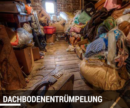 Dachboden entrümpeln lassen